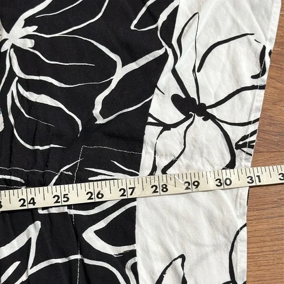 La Blanca Women One Size Kimono Swimwear CoverUp Black Moonlit Silhouette - Picture 11 of 15